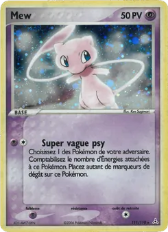 Mew (EX Fantômes Holon #111/110)