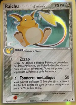 Raichu δ (EX Fantômes Holon #15/110)