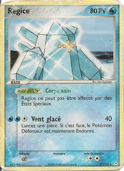 Regice (EX Fantômes Holon #27/110)