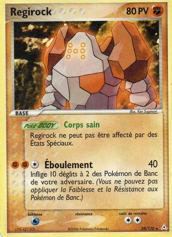 Regirock (EX Fantômes Holon #28/110)