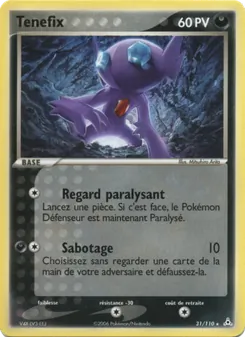 Ténéfix (EX Fantômes Holon #31/110)