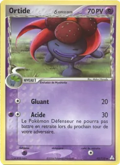 Ortide δ (EX Fantômes Holon #42/110)