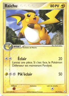 Raichu (EX Fantômes Holon #51/110)