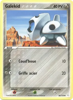 Galekid (EX Fantômes Holon #58/110)