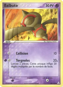 Balbuto (EX Fantômes Holon #59/110)