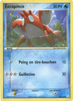 Ecrapince (EX Fantômes Holon #62/110)
