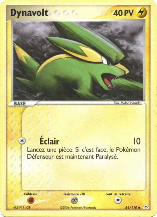 Dynavolt (EX Fantômes Holon #64/110)