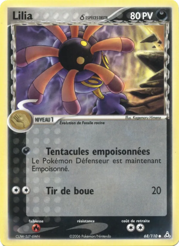 Lilia δ (EX Fantômes Holon #68/110)