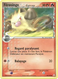 Férosinge δ (EX Fantômes Holon #70/110)