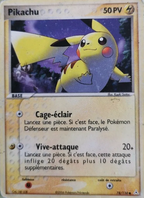 Pikachu (EX Fantômes Holon #78/110)