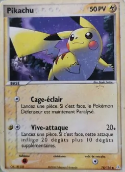 Pikachu (EX Fantômes Holon #78/110)
