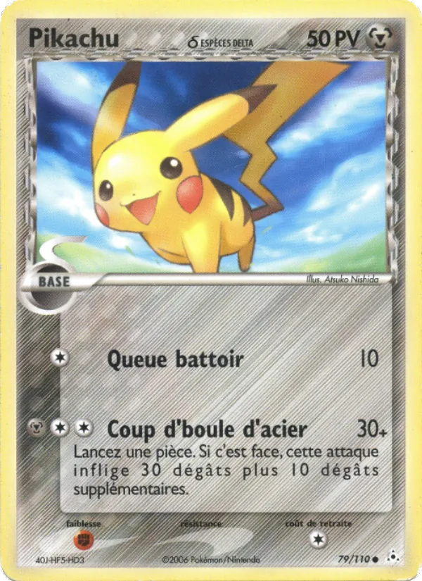 Pikachu δ (EX Fantômes Holon #79/110)