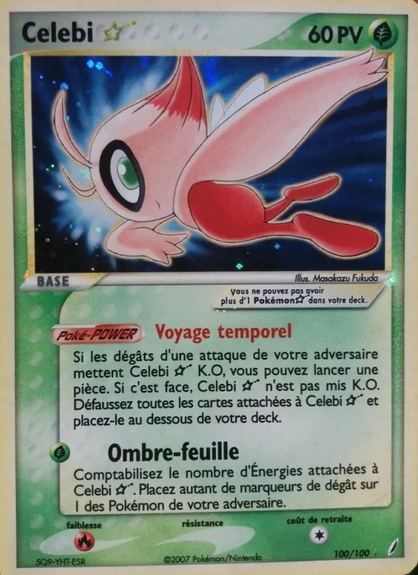 Celebi ☆ (EX Gardiens de Cristal #100/100)
