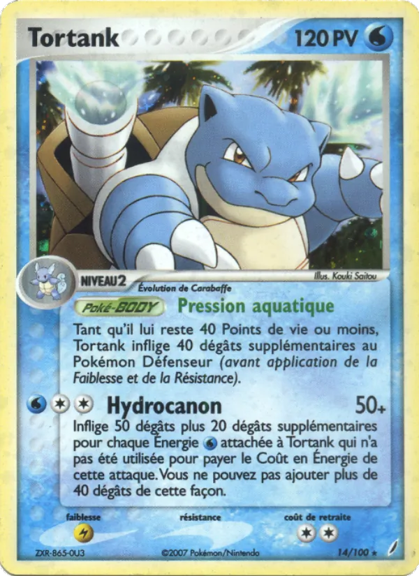 Tortank (EX Gardiens de Cristal #14/100)