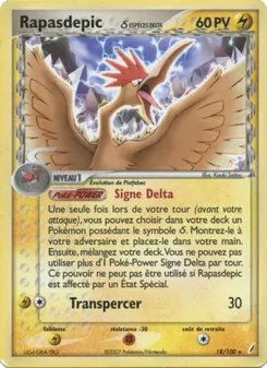 Rapasdepic δ (EX Gardiens de Cristal #18/100)