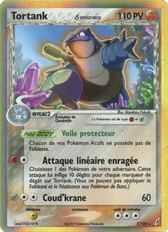 Tortank δ (EX Gardiens de Cristal #2/100)