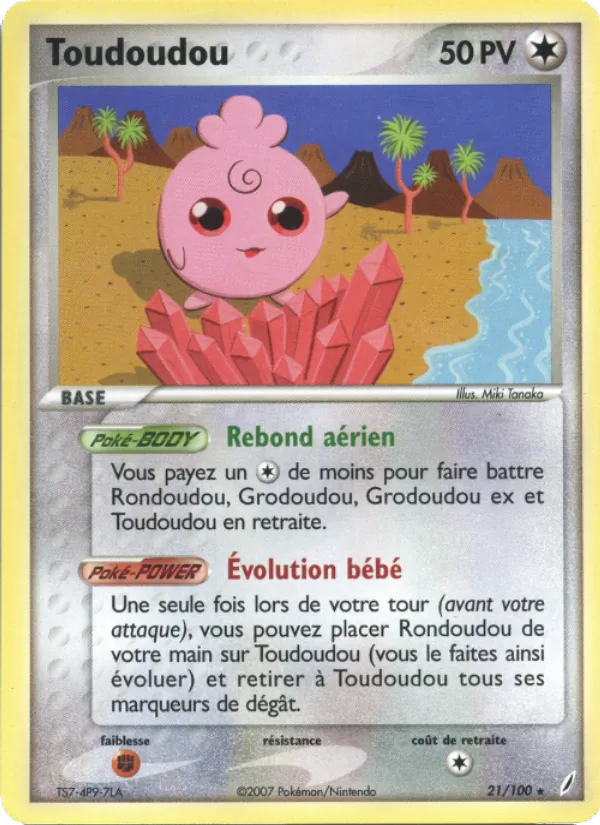 Toudoudou (EX Gardiens de Cristal #21/100)
