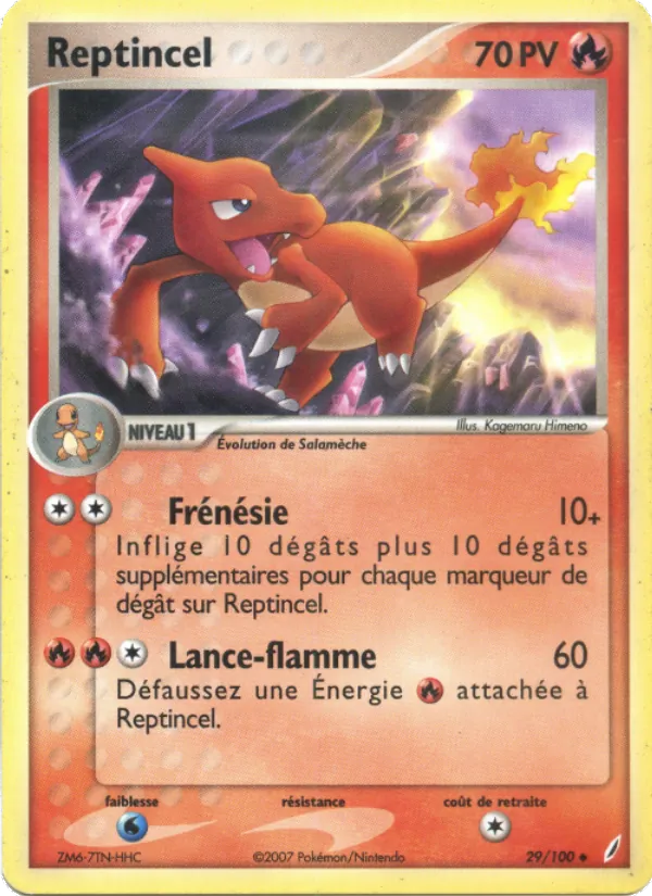 Reptincel (EX Gardiens de Cristal #29/100)