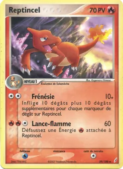 Reptincel (EX Gardiens de Cristal #29/100)