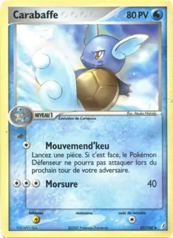 Carabaffe (EX Gardiens de Cristal #43/100)