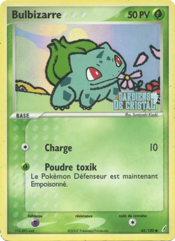Bulbizarre (EX Gardiens de Cristal #45/100)