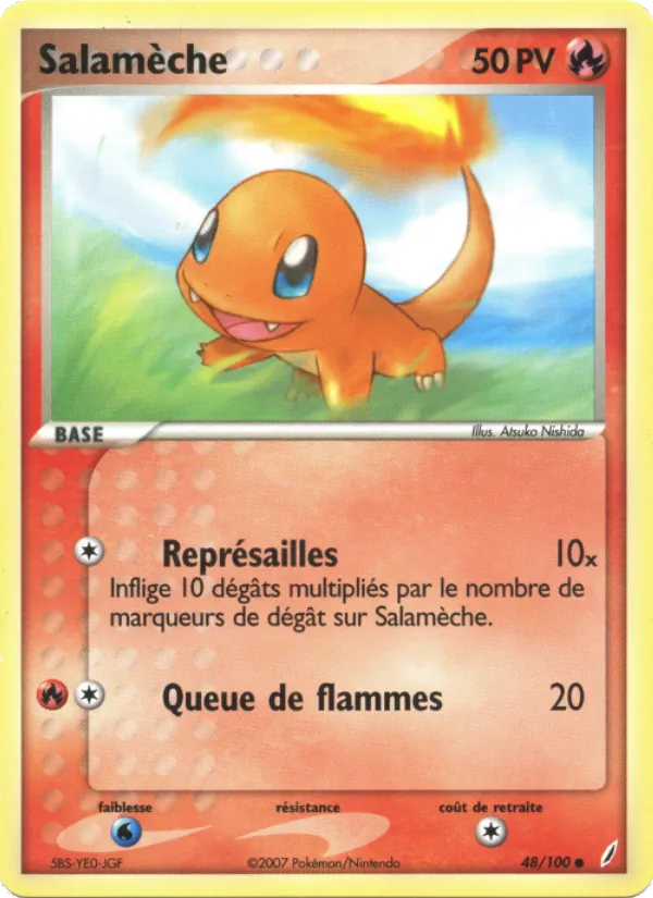 Salamèche (EX Gardiens de Cristal #48/100)