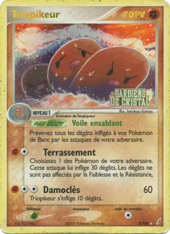 Triopikeur (EX Gardiens de Cristal #5/100)