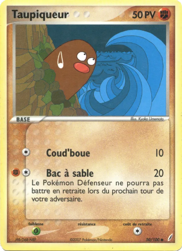 Taupiqueur (EX Gardiens de Cristal #50/100)