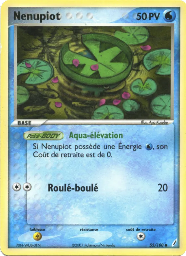 Nénupiot (EX Gardiens de Cristal #55/100)