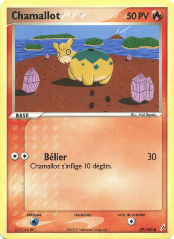 Chamallot (EX Gardiens de Cristal #59/100)