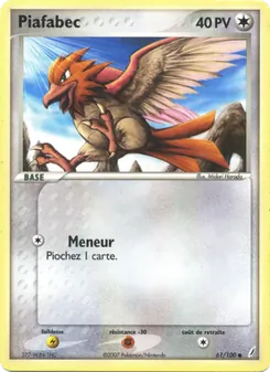 Piafabec (EX Gardiens de Cristal #61/100)
