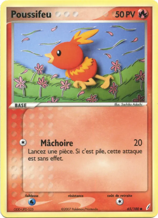 Poussifeu (EX Gardiens de Cristal #65/100)