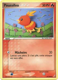 Poussifeu (EX Gardiens de Cristal #65/100)
