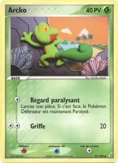 Arcko (EX Gardiens de Cristal #67/100)