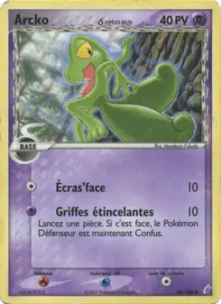Arcko δ (EX Gardiens de Cristal #68/100)