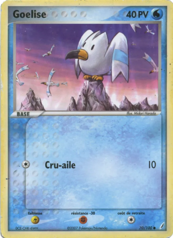 Goélise (EX Gardiens de Cristal #70/100)