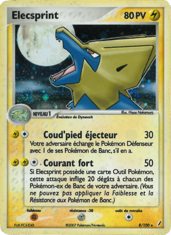 Élecsprint (EX Gardiens de Cristal #8/100)