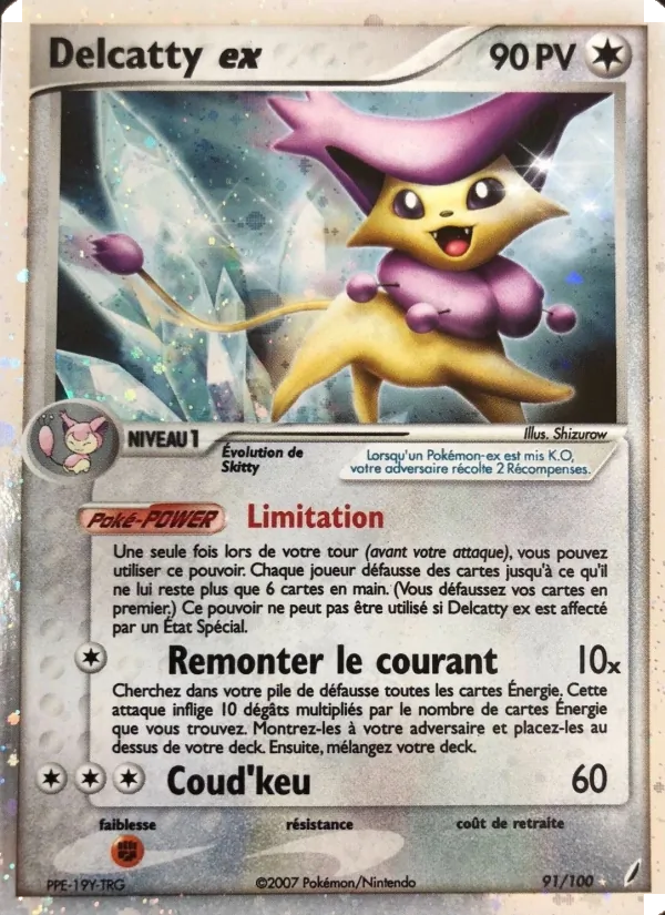Delcatty ex (EX Gardiens de Cristal #91/100)