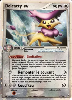 Delcatty ex (EX Gardiens de Cristal #91/100)