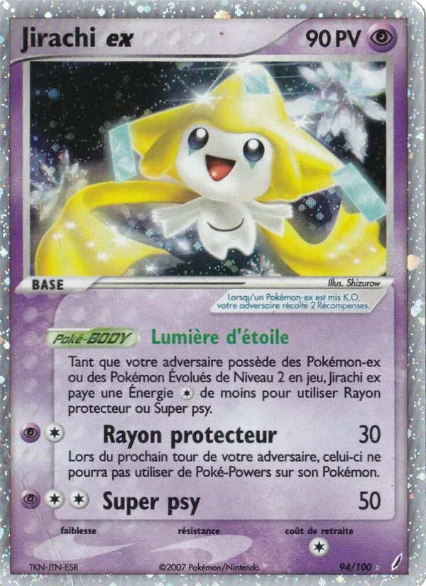 Jirachi ex (EX Gardiens de Cristal #94/100)