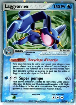 Laggron ex (EX Gardiens de Cristal #98/100)