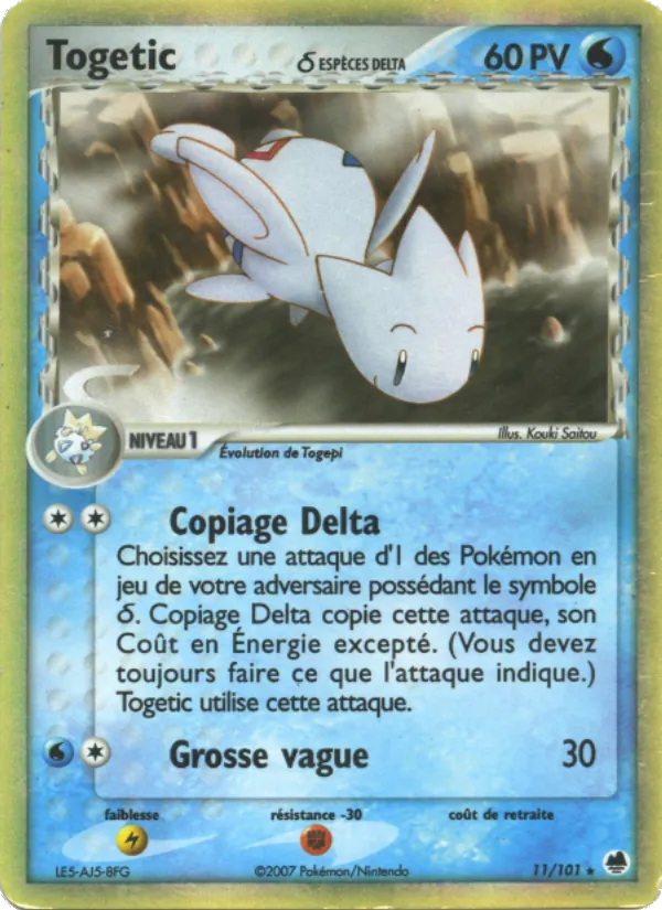 Togetic δ (EX Île des Dragons #11/101)
