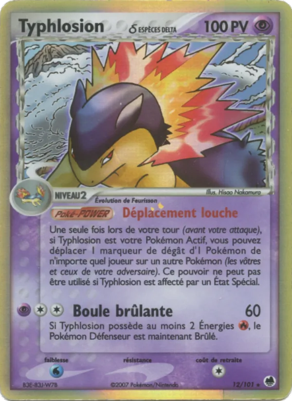 Typhlosion δ (EX Île des Dragons #12/101)