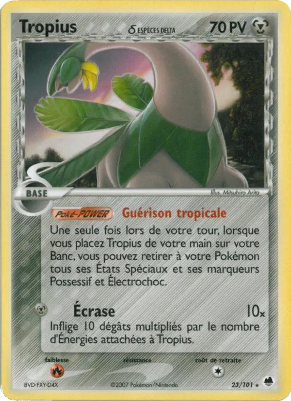 Tropius δ (EX Île des Dragons #23/101)