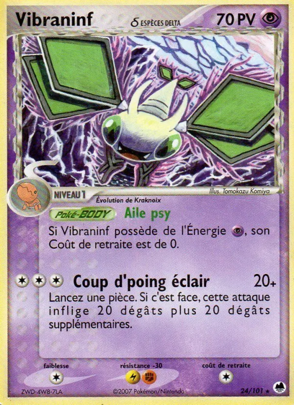 Vibraninf δ (EX Île des Dragons #24/101)