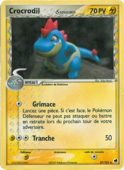 Crocrodil δ (EX Île des Dragons #27/101)