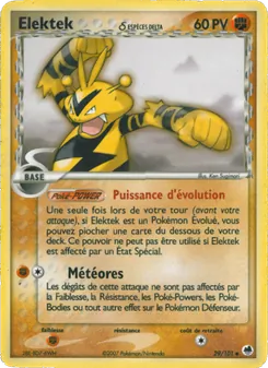 Elektek δ (EX Île des Dragons #29/101)