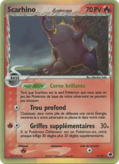 Scarhino δ (EX Île des Dragons #3/101)