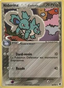 Nidorina δ (EX Île des Dragons #34/101)