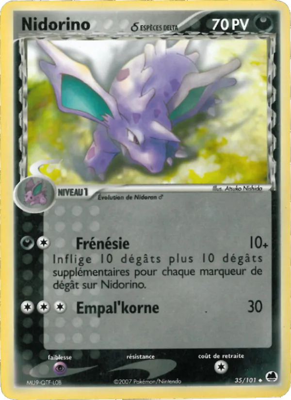 Nidorino δ (EX Île des Dragons #35/101)